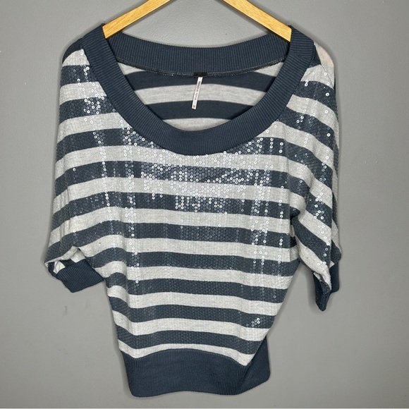 Proof striped sequin sweater - Picture 1 of 7